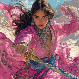 Dynamic Warrior Elegance - Пример 1