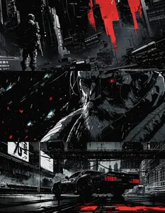 Vibrant Neon Expressions - Пример 3