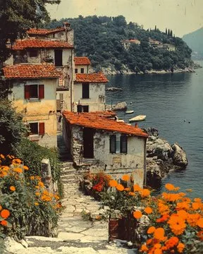 Retro Mediterranean Escape - Пример 3