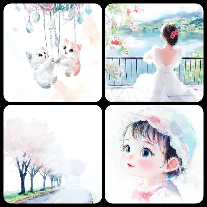 Whimsical Dreamscape - Пример 2