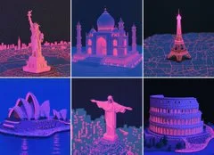 Dreamy Tilt-Shift Diorama - Пример 3