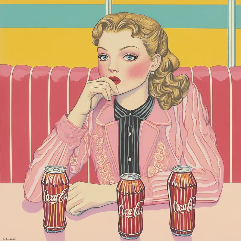 Retro Pastel Surrealism - Пример 3