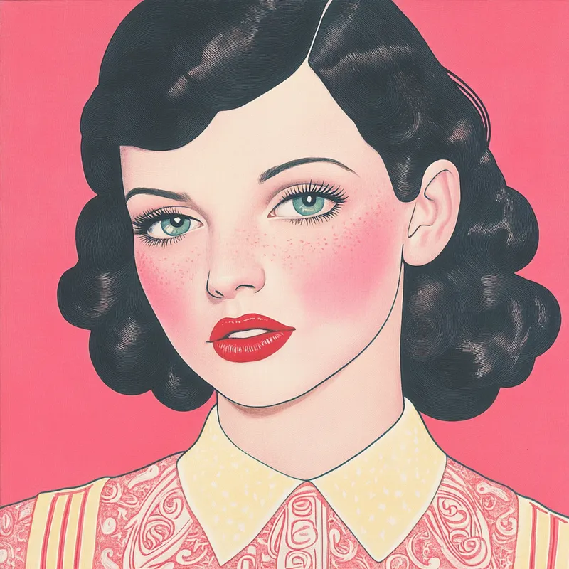 Retro Pastel Surrealism - Пример 4