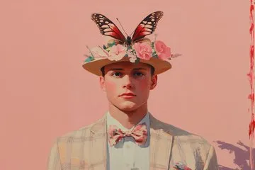 Vibrant Pink Pop Art Portraits - Пример 3