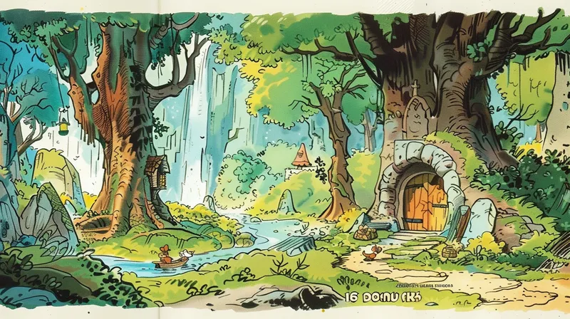 Whimsical Woodland Whimsy - Пример 4