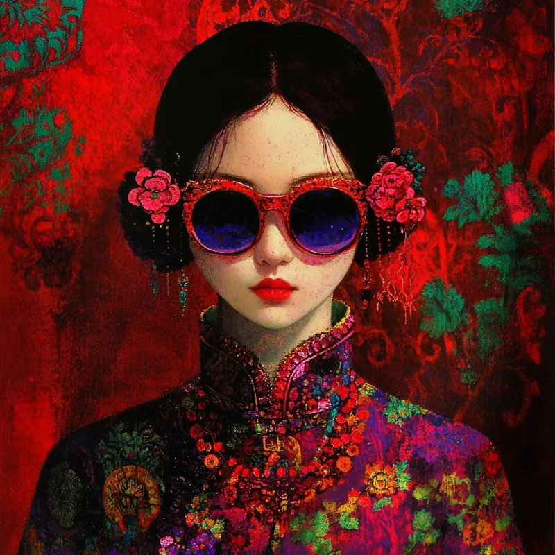 Mystic Blossom Gaze - Пример 4