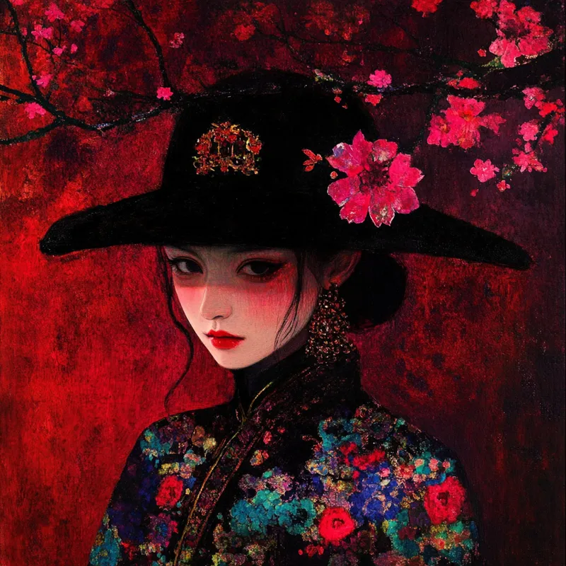 Mystic Blossom Gaze - Пример 1