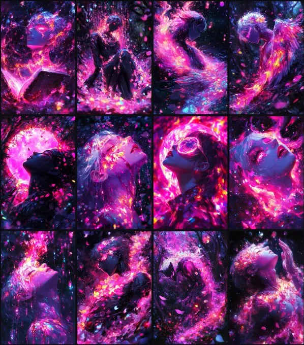 Ethereal Cosmic Radiance - Пример 2