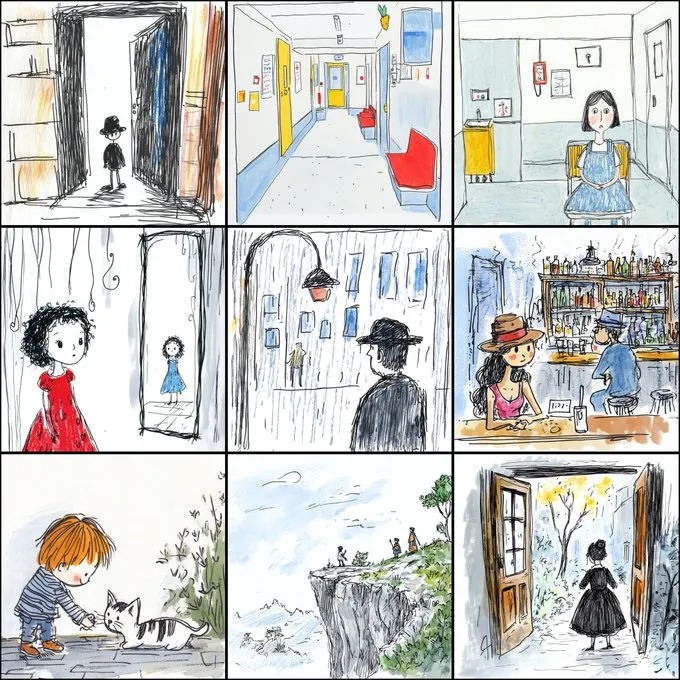 Whimsical Sketchbook Chronicles - Пример 2