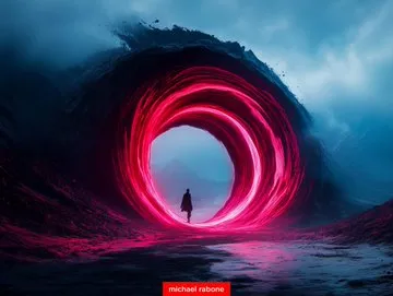 Neon Vortex Frontier - Пример 2