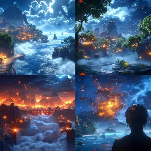 Modern Retro Collage Art - Пример 3