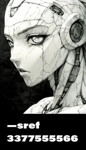 Monochrome Futuristic Elegance - Пример 1