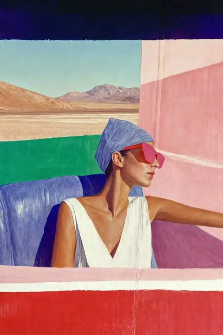 Vibrant Minimalism in Nature - Пример 4