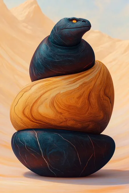 Surreal Creature Art - Пример 2