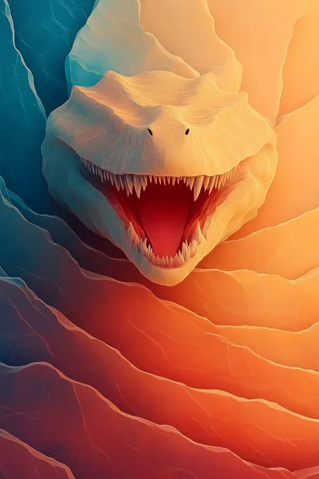 Surreal Creature Art - Пример 4