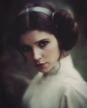 Vintage Elegance Portrait - Пример 1