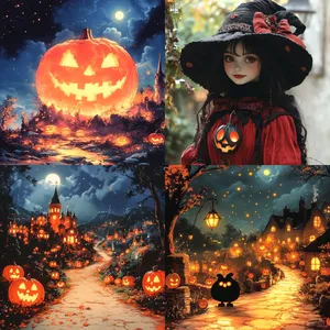 Enchanted Halloween Land - Пример 1