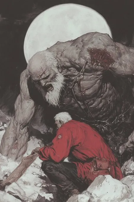 Dark and Dramatic Illustration - Пример 2