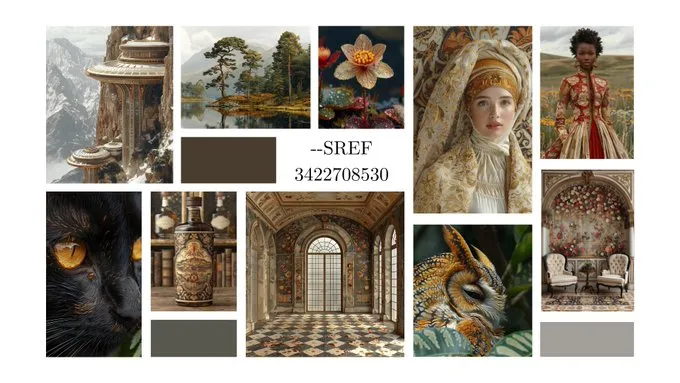 Ornate Elegance and Nature - Пример 1