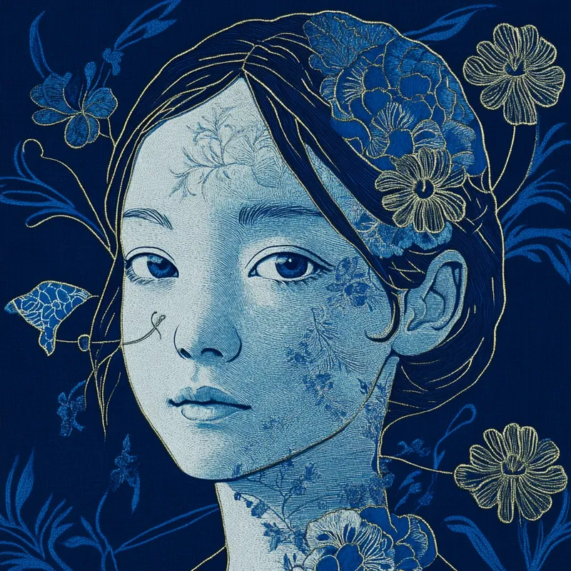 Mystical Embroidery Dreamscape - Пример 4