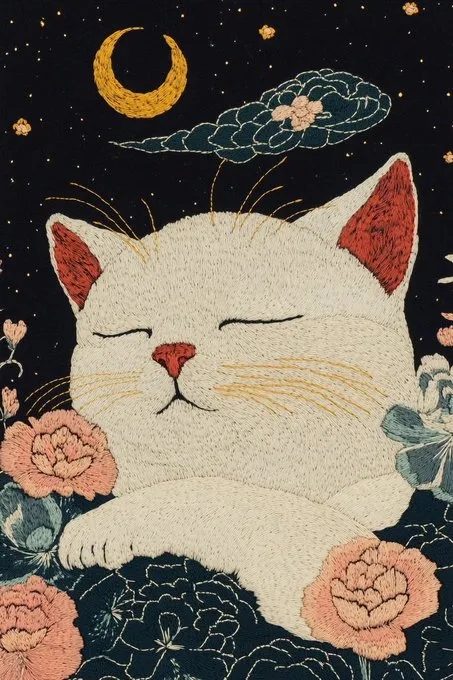 Mystical Embroidery Dreamscape - Пример 1