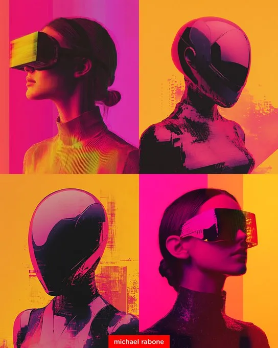 Futuristic Low Poly Aesthetic - Пример 3