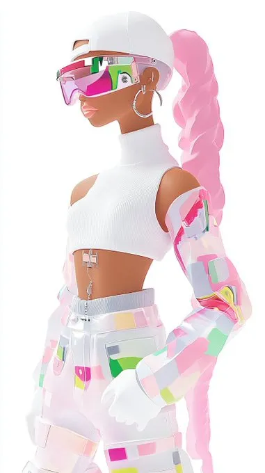 Futuristic Pop Fashion - Пример 2