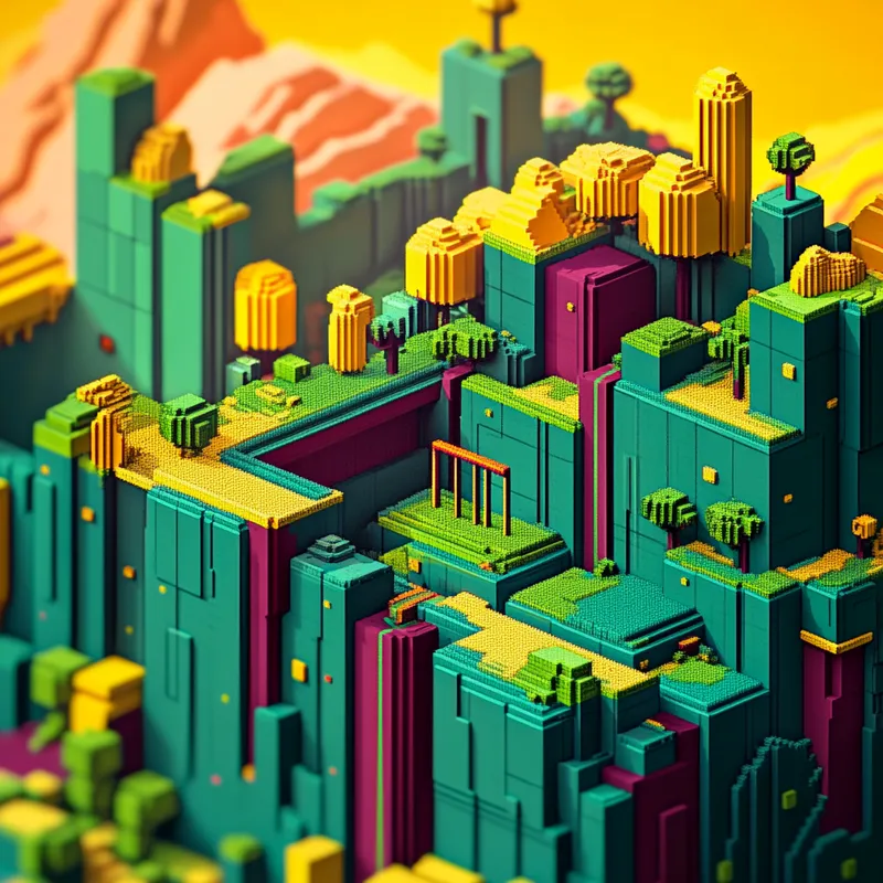 Anime Voxel - Пример 2