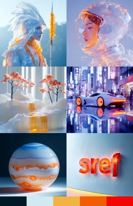 Futuristic Dreamscape - Пример 1