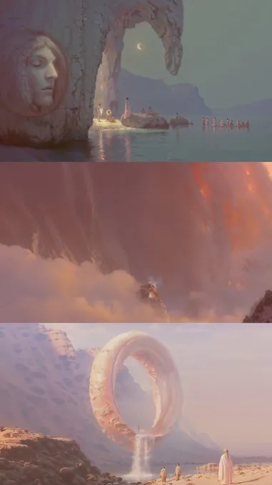 Dreamy Pastel Fantasy World - Пример 3