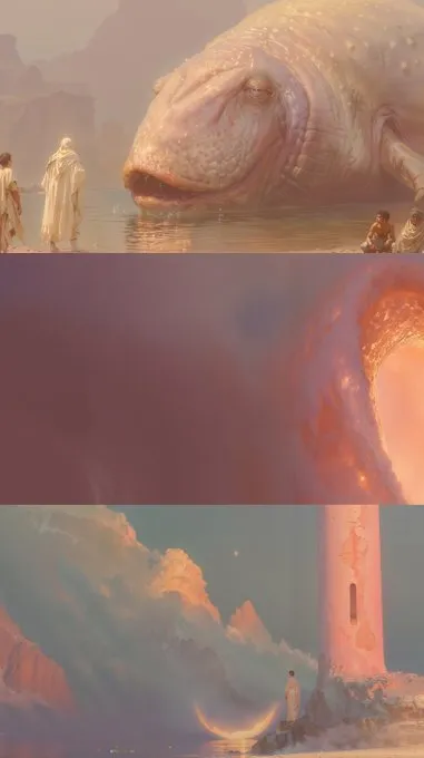 Dreamy Pastel Fantasy World - Пример 1