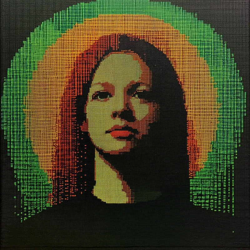 Moody Green Surrealism - Пример 3