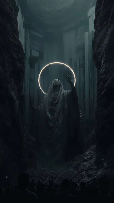 Ethereal Monochrome Aura - Пример 3