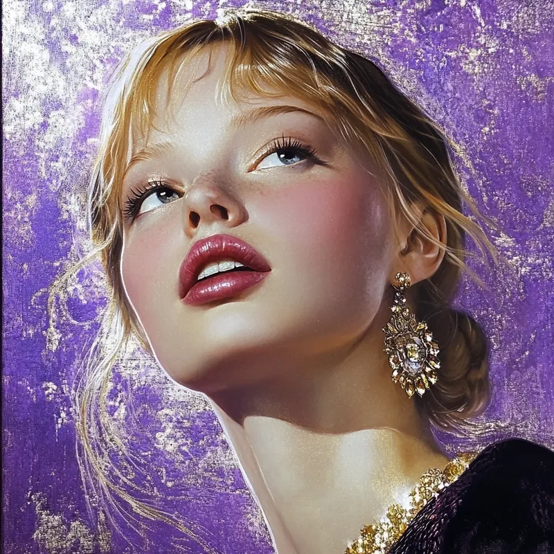 Celestial Purple Reverie - Пример 1