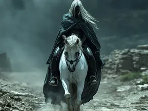 Mysterious Dark Rider - Пример 1