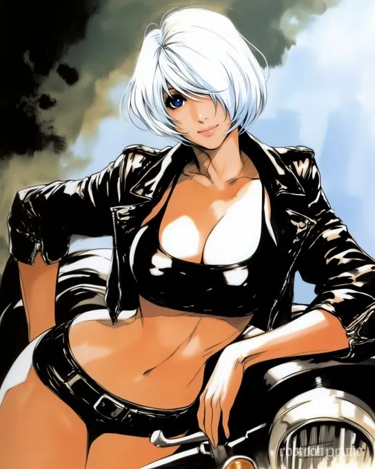 Bold Anime Noir - Пример 2