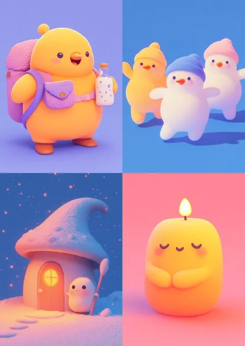 Playful Pastel Toys - Пример 2