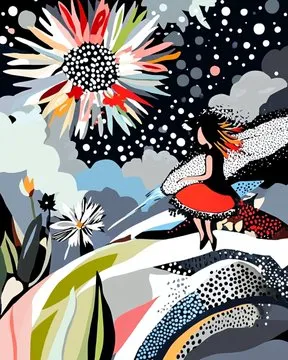 Whimsical Nightscape - Пример 4