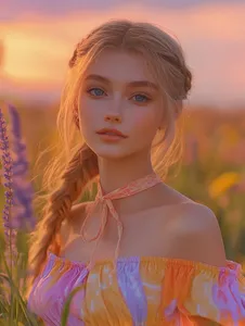 Golden Sunset Harmony - Пример 1