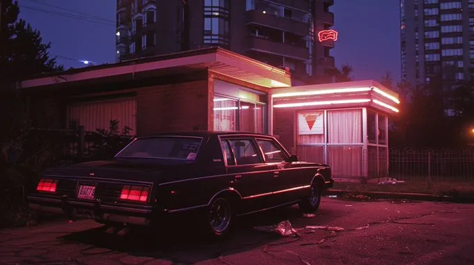 Neon-Noir Photo - Пример 2