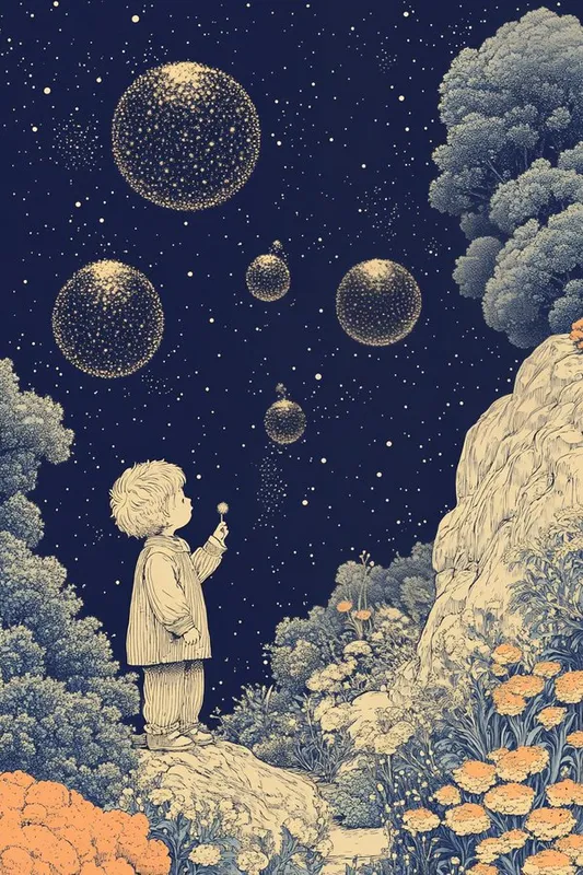 Whimsical Cosmic Creatures - Пример 3