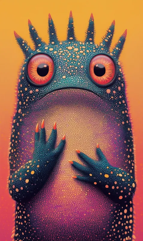 Whimsical Cosmic Creatures - Пример 4