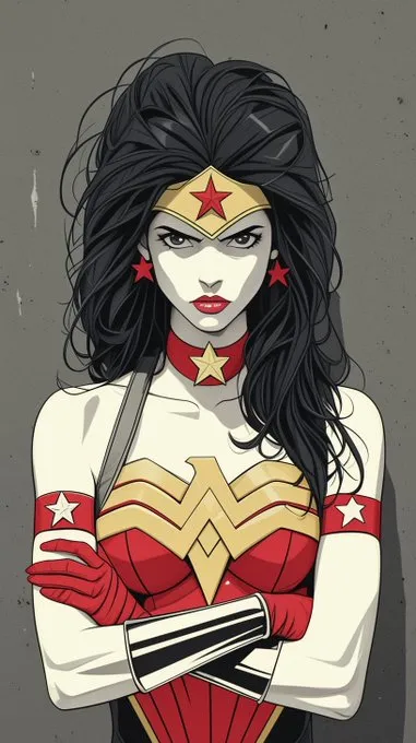 Modern Comic Book Style with Urban Twist - Пример 2