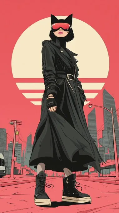 Modern Comic Book Style with Urban Twist - Пример 4