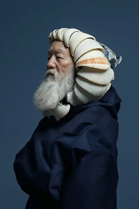 Chic Cat in Blue - Пример 3