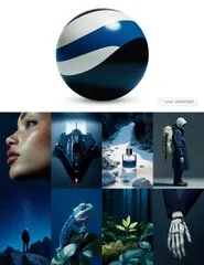 Chic Cat in Blue - Пример 4