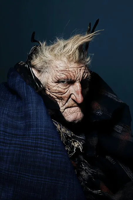 Chic Cat in Blue - Пример 1