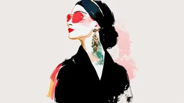 Abstract Silhouette with Birds - Пример 3