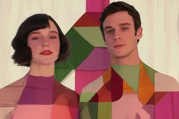 Geometric Collage Aesthetic - Пример 3