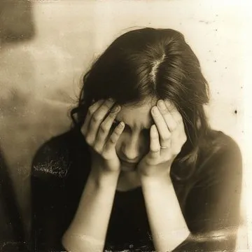 Moody Vintage Portrait - Пример 2